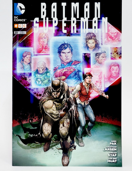 CÓMIC DE KIOSCO BATMAN SUPERMAN 20 ECC UNIVERSO DC GRAPA