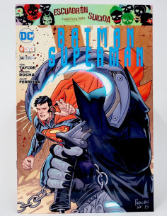 CÓMIC DE KIOSCO BATMAN SUPERMAN 34 ECC UNIVERSO DC GRAPA