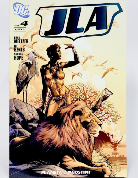 CÓMIC DE KIOSCO JLA 4 EDICIONES PLANETA DEAGOSTINI UNIVERSO DC GRAPA