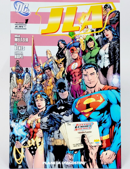 CÓMIC DE KIOSCO JLA 1 EDICIONES PLANETA DEAGOSTINI UNIVERSO DC GRAPA