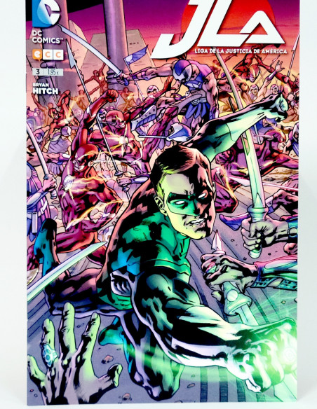 CÓMIC DE KIOSCO JLA LIGA DE LA JUSTICIA DE AMÉRICA 3 EDICIONES ECC UNIVERSO DC GRAPA