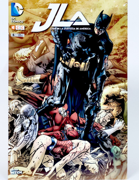CÓMIC DE KIOSCO JLA LIGA DE LA JUSTICIA DE AMÉRICA 6 EDICIONES ECC UNIVERSO DC GRAPA