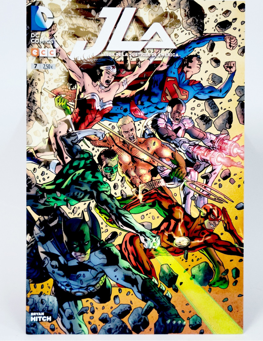 CÓMIC DE KIOSCO JLA LIGA DE LA JUSTICIA DE AMÉRICA 7 EDICIONES ECC ...