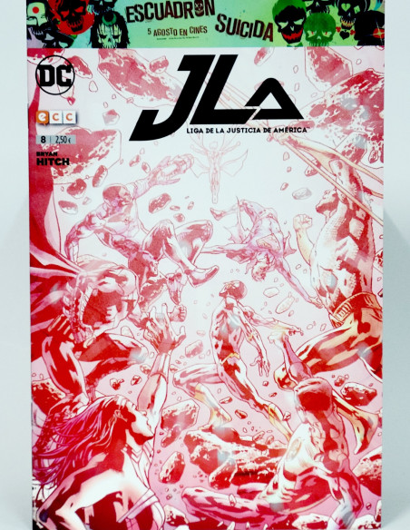 CÓMIC DE KIOSCO JLA LIGA DE LA JUSTICIA DE AMÉRICA 8 EDICIONES ECC UNIVERSO DC GRAPA