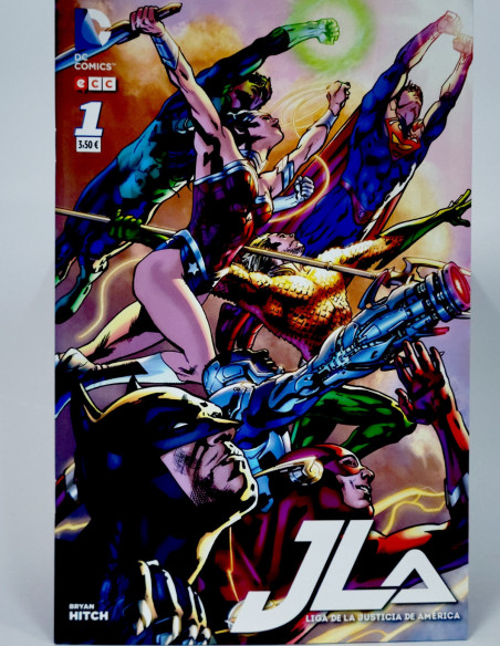 CÓMIC DE KIOSCO JLA LIGA DE LA JUSTICIA DE AMÉRICA 1 EDICIONES ECC UNIVERSO DC GRAPA