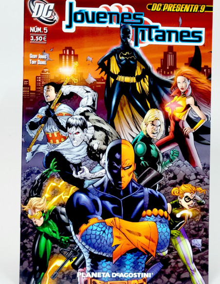 CÓMIC DE KIOSCO JÓVENES TITANES 5 EDICIONES PLANETA DEAGOSTINI UNIVERSO DC GRAPA