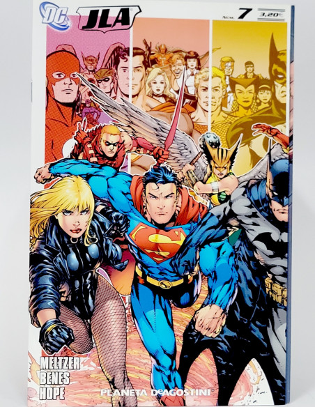 CÓMIC DE KIOSCO JLA 7 EDICIONES PLANETA DEAGOSTINI UNIVERSO DC GRAPA