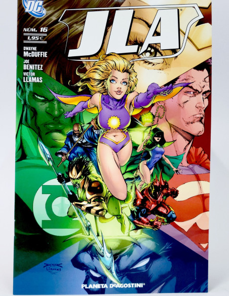 CÓMIC DE KIOSCO JLA 16 EDICIONES PLANETA DEAGOSTINI UNIVERSO DC GRAPA