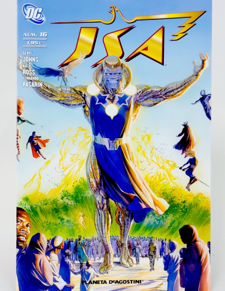 CÓMIC DE KIOSCO JSA 16 EDICIONES PLANETA DEAGOSTINI UNIVERSO DC GRAPA