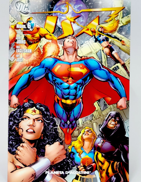 CÓMIC DE KIOSCO JSA 6 EDICIONES PLANETA DEAGOSTINI UNIVERSO DC GRAPA