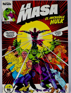 CÓMIC LA MASA 9 EDICIONES FORUM MARVEL BUEN ESTADO