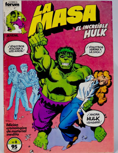 CÓMIC LA MASA 8 VOL. 1 EDICIONES FORUM MARVEL VOLUMEN...