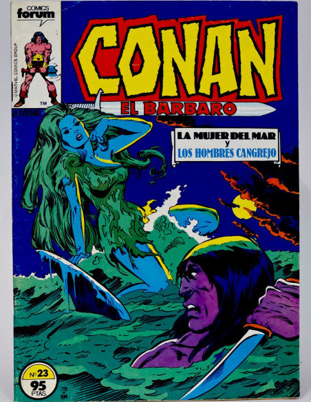 CÓMIC CONAN 23 VOL. 1 EDICIONES FORUM MARVEL VOLUMEN MUY BUEN ESTADO