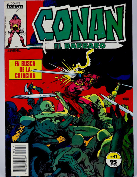 CÓMIC CONAN 41 VOL. 1 EDICIONES FORUM MARVEL VOLUMEN MUY BUEN ESTADO