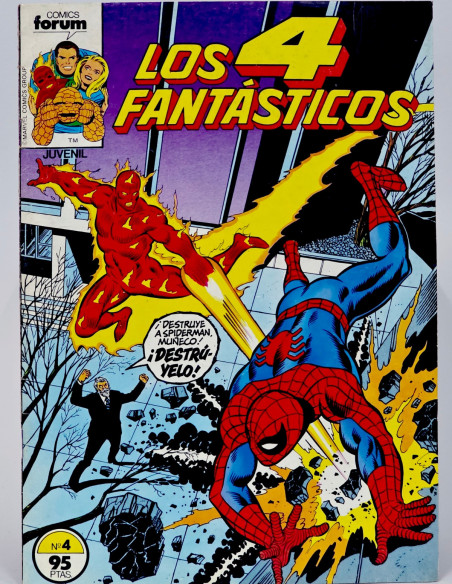 CÓMIC LOS 4 FANTÁSTICOS 4 VOL.1 FORUM MARVEL VOLUMEN EN MUY BUEN ESTADO
