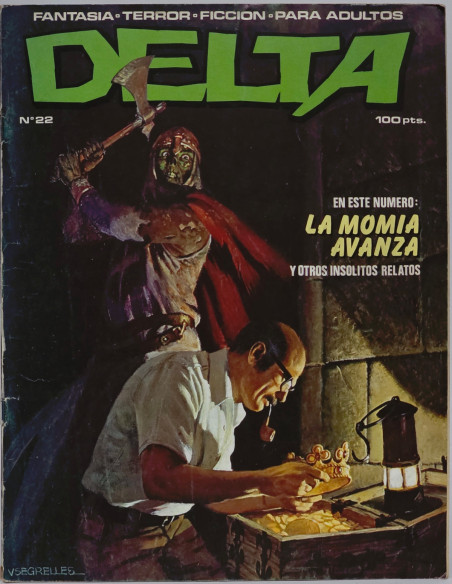 CÓMIC DELTA 22 TERROR CIENCIA FICCIÓN GRAPA BUEN ESTADO