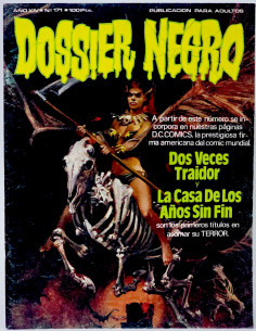 CÓMIC DOSSIER NEGRO 171 EDICIONES GIESA IBERO MUNDIAL...