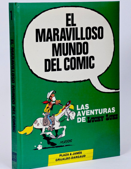 EL MARAVILLOSO MUNDO DEL CÓMIC 1 LAS AVENTURAS DE LUCKY LUKE GRIJALBO-DARGAUD PLAZA JUNIOR EXCELENTE