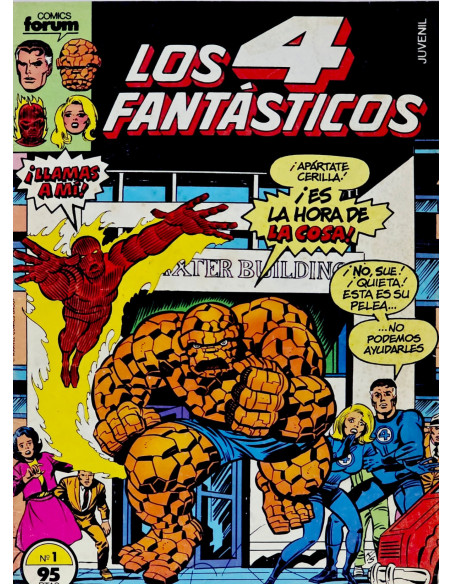 COLECCIÓN COMPLETA LOS 4 FANTÁSTICOS VOL.1 CÓMICS FORUM MARVEL VOLUMEN EN MUY BUEN ESTADO