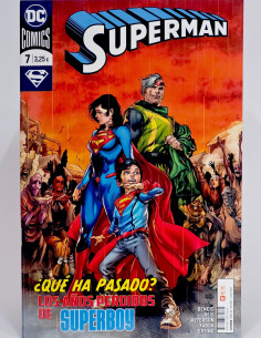 CÓMIC DE KIOSCO SUPERMAN 7 DC 86 ECC EDICIONES 2019 GRAPA
