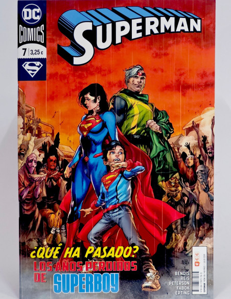 CÓMIC DE KIOSCO SUPERMAN 7 DC 86 ECC EDICIONES 2019 GRAPA