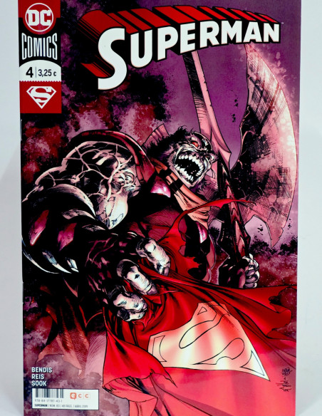 CÓMIC DE KIOSCO SUPERMAN 4 DC 83 ECC EDICIONES 2019 GRAPA