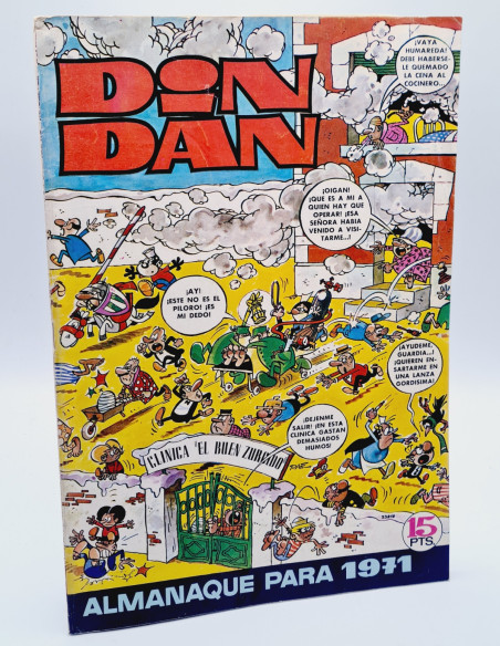 MUY BUEN ESTADO DIN DAN ALMANAQUE PARA 1971 BRUGUERA GRAPA