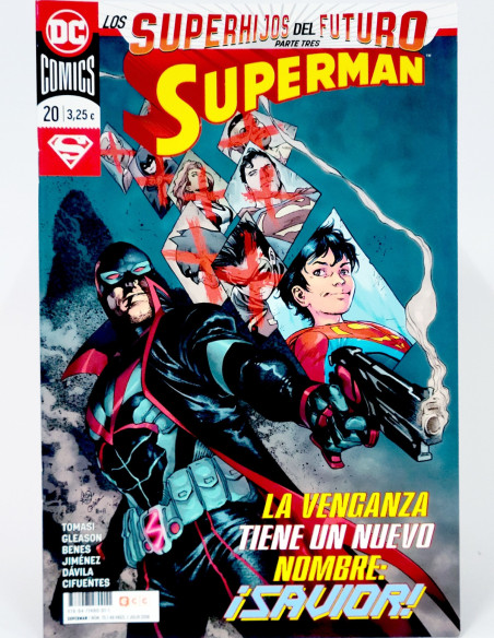 CÓMIC DE KIOSCO SUPERMAN 20 DC 75 ECC EDICIONES 2018 GRAPA