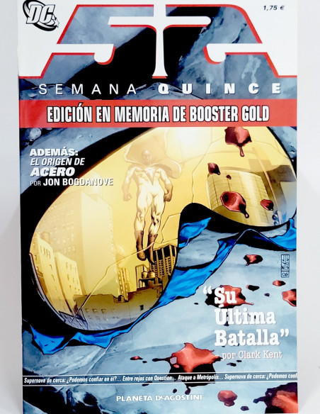 CÓMIC DE KIOSCO 52 SEMANA QUNCE 15 PLANETA DEAGOSTINI DC GRAPA