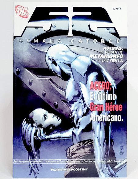 CÓMIC DE KIOSCO 52 SEMANA CATROCE 14 PLANETA DEAGOSTINI DC GRAPA