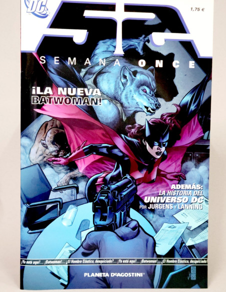 CÓMIC DE KIOSCO 52 SEMANA ONCE 11 PLANETA DEAGOSTINI DC GRAPA