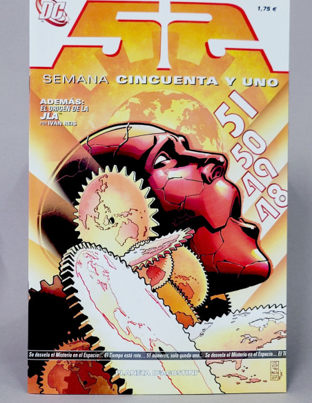 CÓMIC DE KIOSCO 52 SEMANA CINCUENTA Y UNO 51 PLANETA DEAGOSTINI DC GRAPA