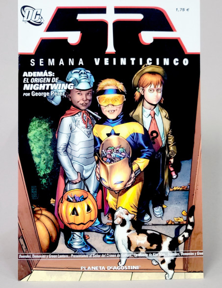 CÓMIC DE KIOSCO 52 SEMANA VEINTICINCO 25 PLANETA DEAGOSTINI DC GRAPA
