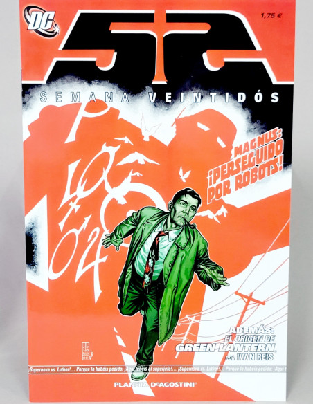 CÓMIC DE KIOSCO 52 SEMANA VEINTIDOS 22 PLANETA DEAGOSTINI DC GRAPA