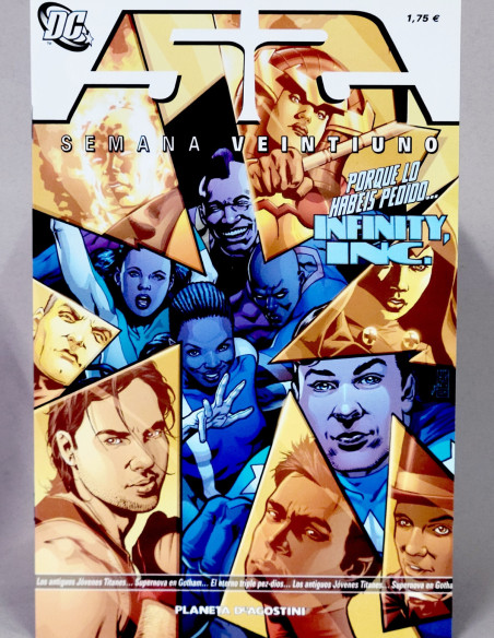 CÓMIC DE KIOSCO 52 SEMANA VEINTIUNO 21 PLANETA DEAGOSTINI DC GRAPA