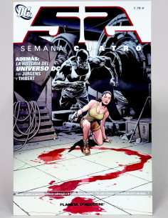 CÓMIC DE KIOSCO 52 SEMANA CUATRO 4 PLANETA DEAGOSTINI DC...