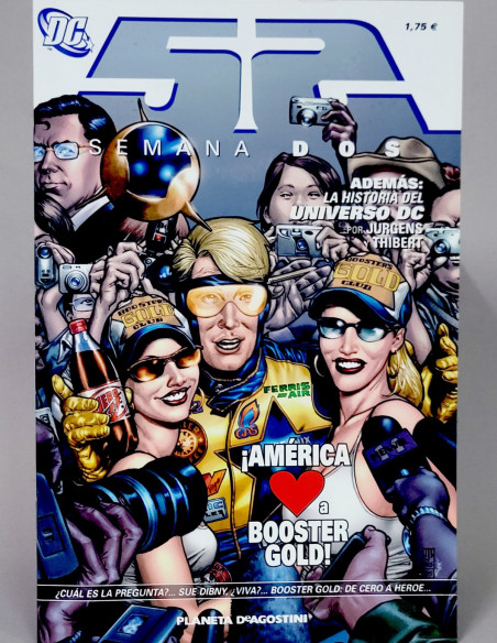 CÓMIC DE KIOSCO 52 SEMANA DOS 2 PLANETA DEAGOSTINI DC GRAPA