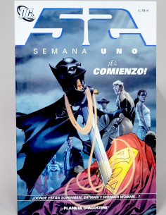 CÓMIC DE KIOSCO 52 SEMANA UNO 1 PLANETA DEAGOSTINI DC GRAPA