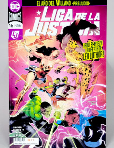 CÓMIC DE KIOSCO EL AÑO DEL VILLANO LIGA DE LA JUSTICIA 16...