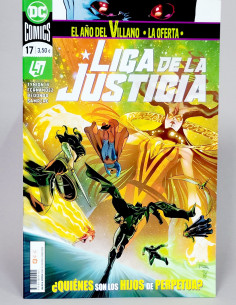 CÓMIC DE KIOSCO LIGA DE LA JUSTICIA 17 DC 95 ECC...