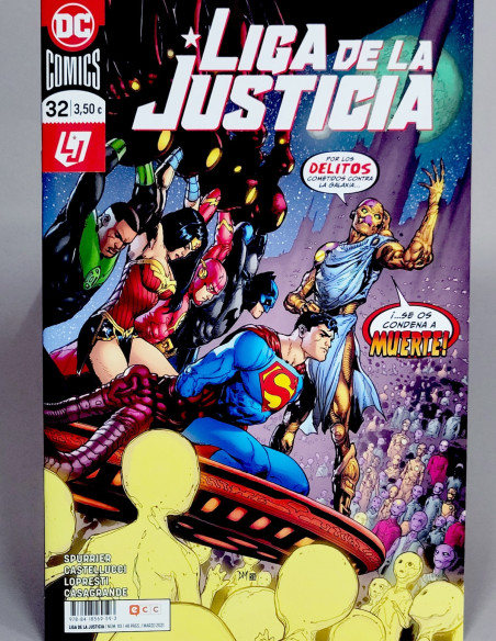 CÓMIC DE KIOSCO LIGA DE LA JUSTICIA 32 DC 112 ECC EDICIONES GRAPA 2021