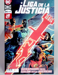 CÓMIC DE KIOSCO LIGA DE LA JUSTICIA 34 DC 112 ECC...