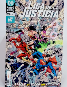 CÓMIC DE KIOSCO LIGA DE LA JUSTICIA 23 DC 101 ECC...
