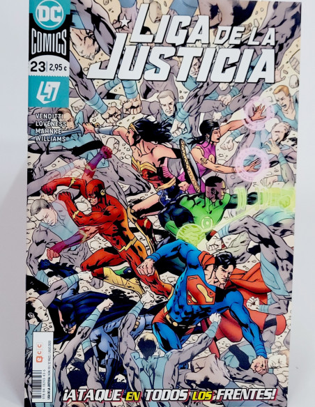 CÓMIC DE KIOSCO LIGA DE LA JUSTICIA 23 DC 101 ECC EDICIONES GRAPA 2020
