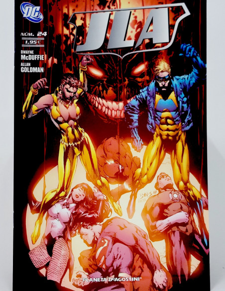 CÓMIC DE KIOSCO NUEVA JLA 24 DC PLANETA DEAGOSTINI AGOSTINI GRAPA