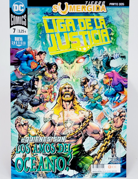 CÓMIC DE KIOSCO NUEVA LIGA DE LA JUSTICIA 7 DC 85 ECC EDICIONES GRAPA 2019