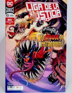 CÓMIC DE KIOSCO NUEVA LIGA DE LA JUSTICIA 13 DC 91 ECC...