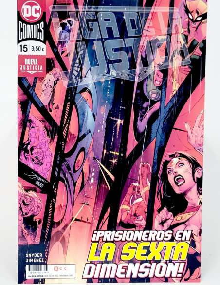 CÓMIC DE KIOSCO NUEVA LIGA DE LA JUSTICIA 15 DC 93 ECC EDICIONES GRAPA 2019