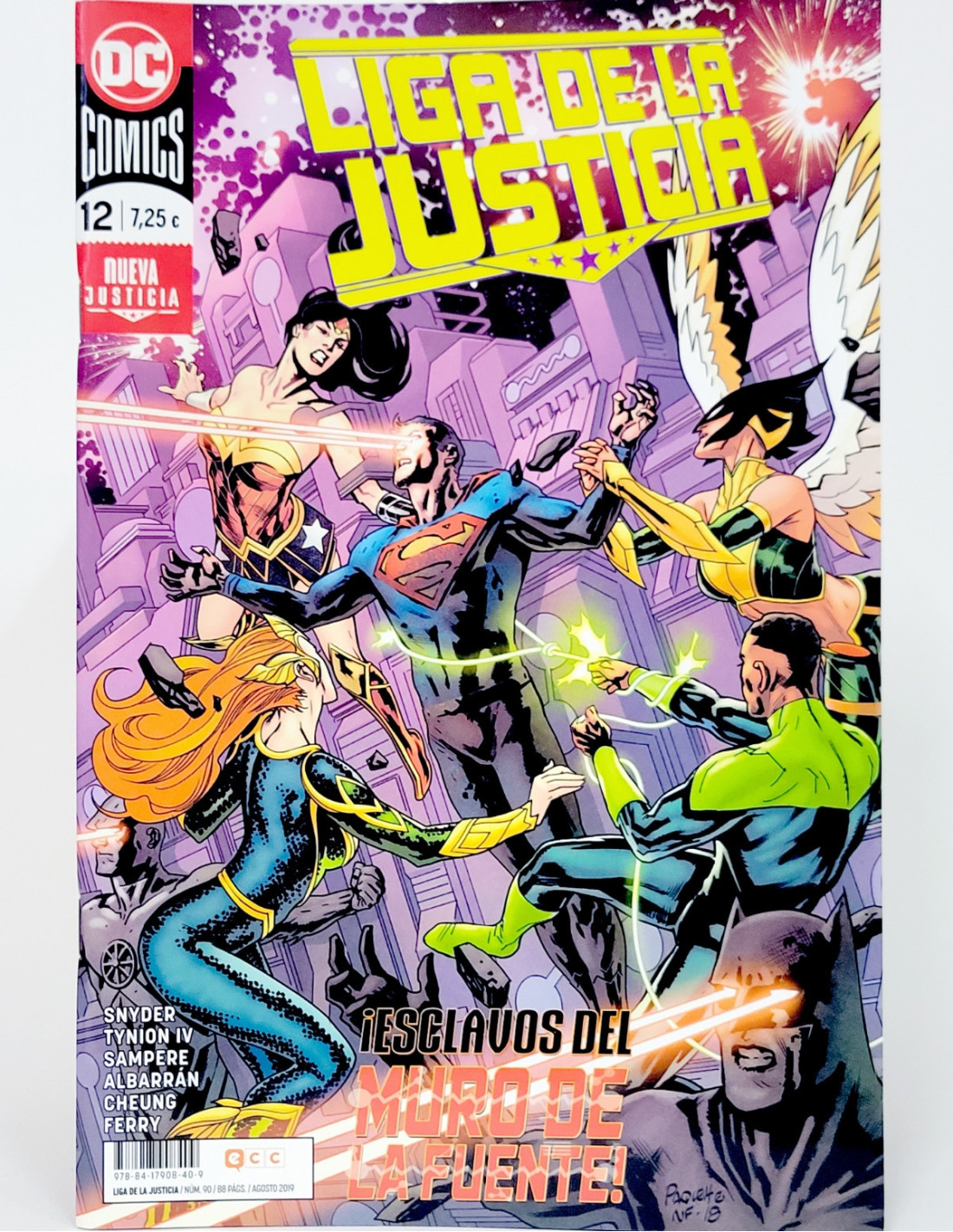 CÓMIC DE KIOSCO NUEVA LIGA DE LA JUSTICIA 12 DC 90 ECC EDICIONES GR...