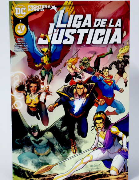 CÓMIC DE KIOSCO LIGA DE LA JUSTICIA 1 DC 116 ECC EDICIONES GRAPA 2019